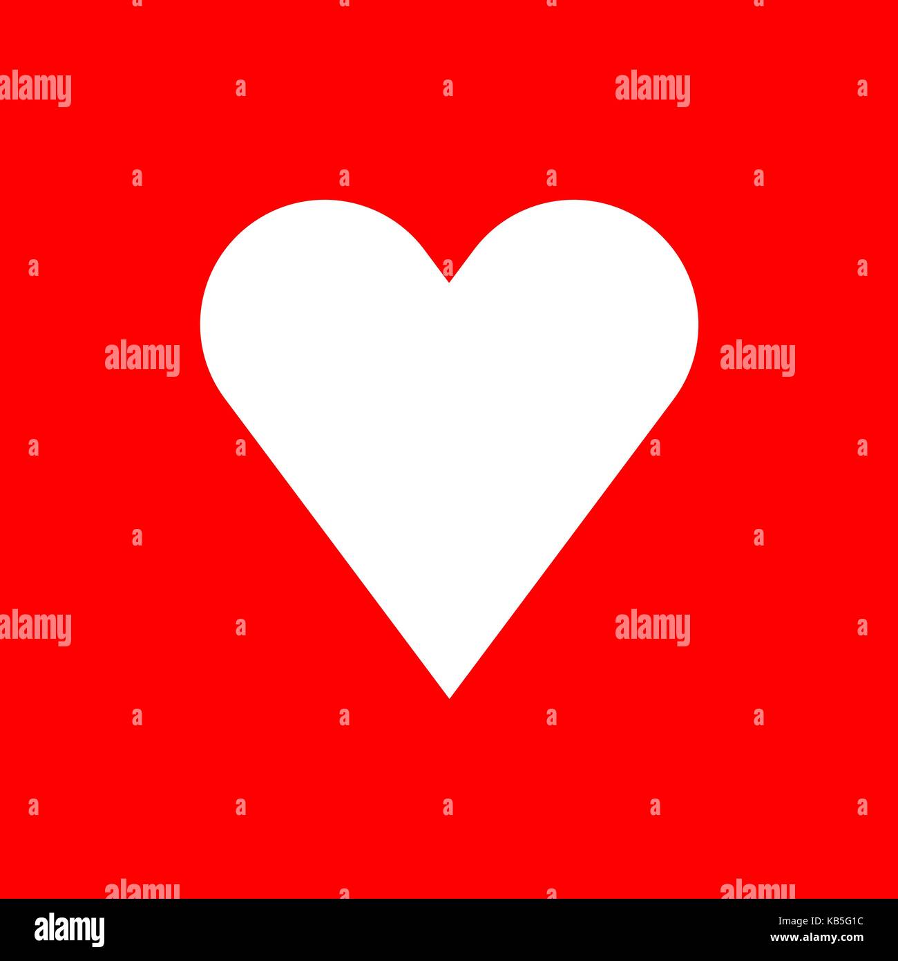 Es in allen ihren Designs verwenden. Schnelle Maske in der Form von Herzen für Fotos oder Abbildungen. Schnelle und einfache recolorable Form. Vector Illustration Stock Vektor