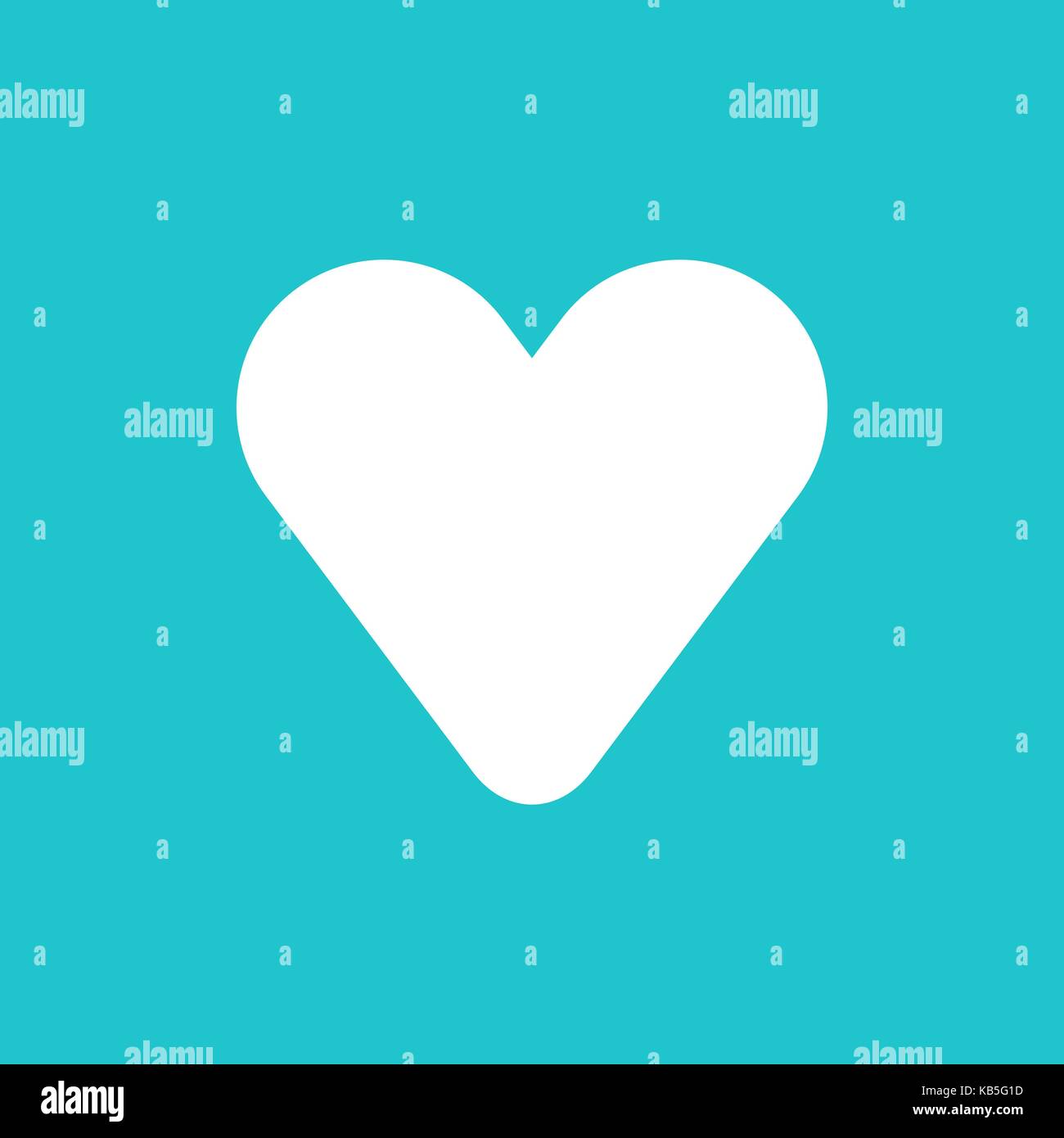 Es in allen ihren Designs verwenden. Schnelle Maske in der Form von Herzen für Fotos oder Abbildungen. Schnelle und einfache recolorable Form. Vector Illustration Stock Vektor