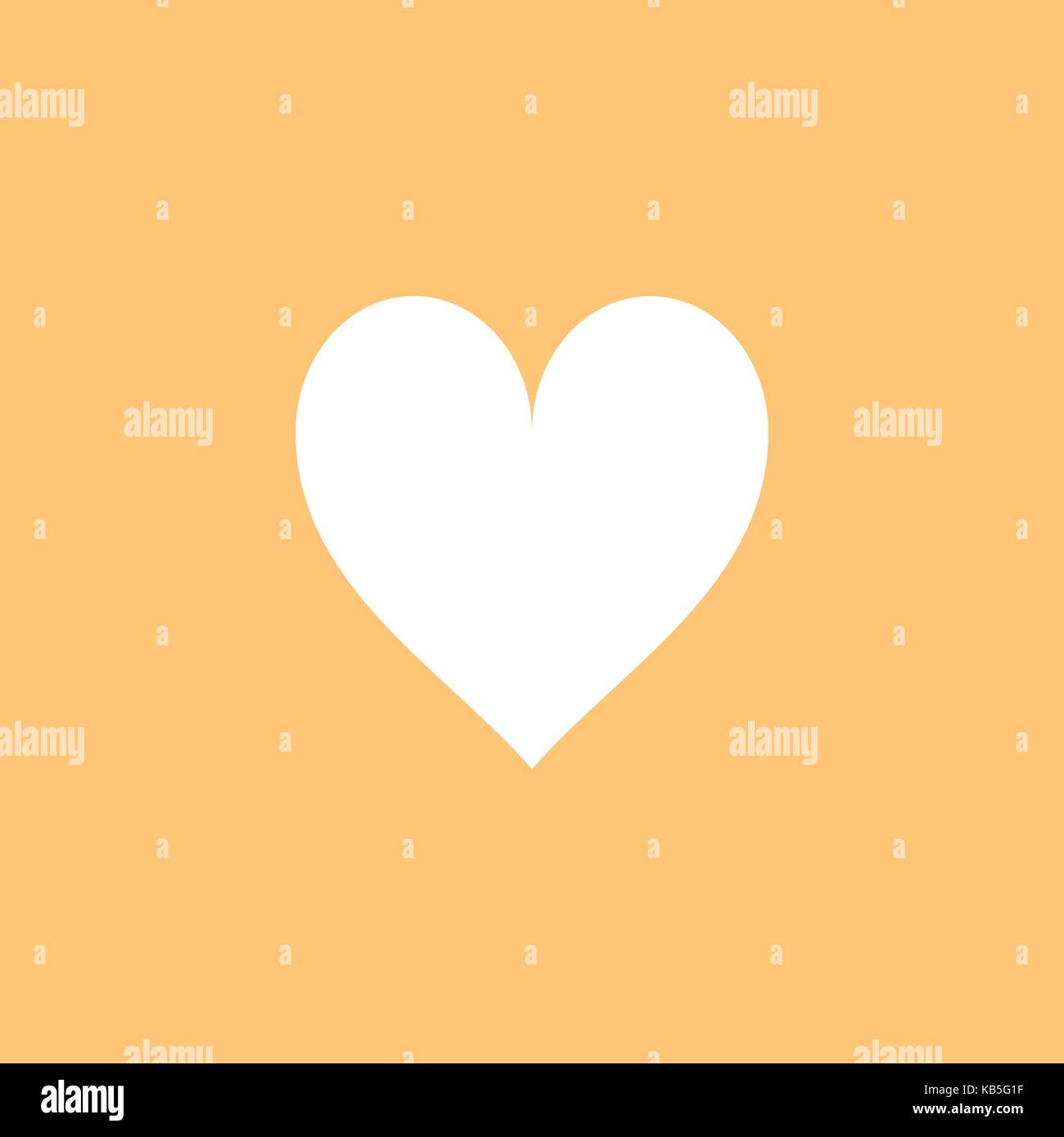 Es in allen ihren Designs verwenden. Schnelle Maske in der Form von Herzen für Fotos oder Abbildungen. Schnelle und einfache recolorable Form. Vector Illustration Stock Vektor