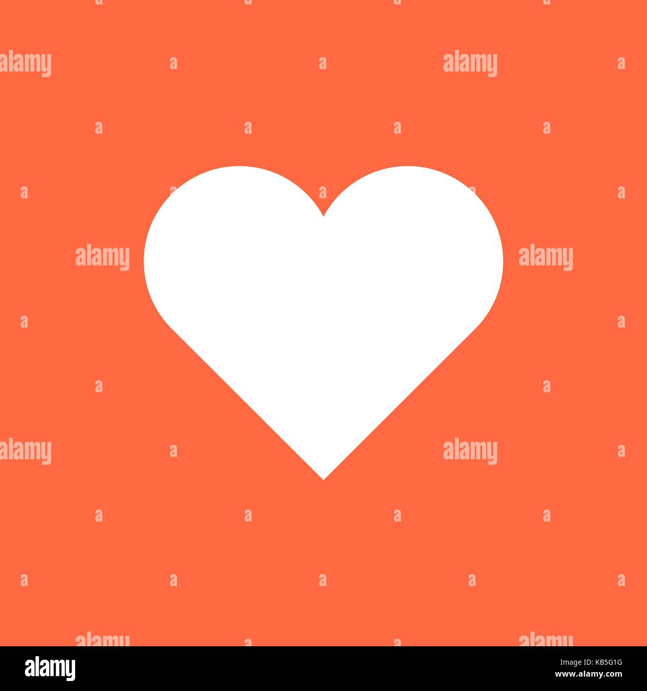 Es in allen ihren Designs verwenden. Schnelle Maske in der Form von Herzen für Fotos oder Abbildungen. Schnelle und einfache recolorable Form. Vector Illustration Stock Vektor