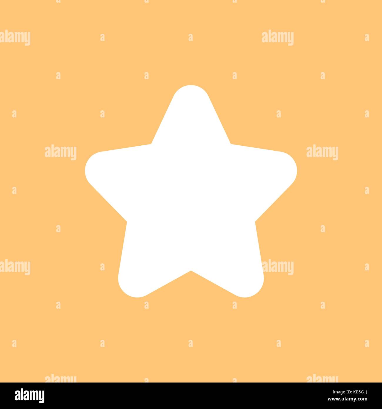 Es in allen ihren Designs verwenden. Quick Mask in Form von Stern für Fotos oder Abbildungen. Schnelle und einfache recolorable Form. Vector Illustration Stock Vektor