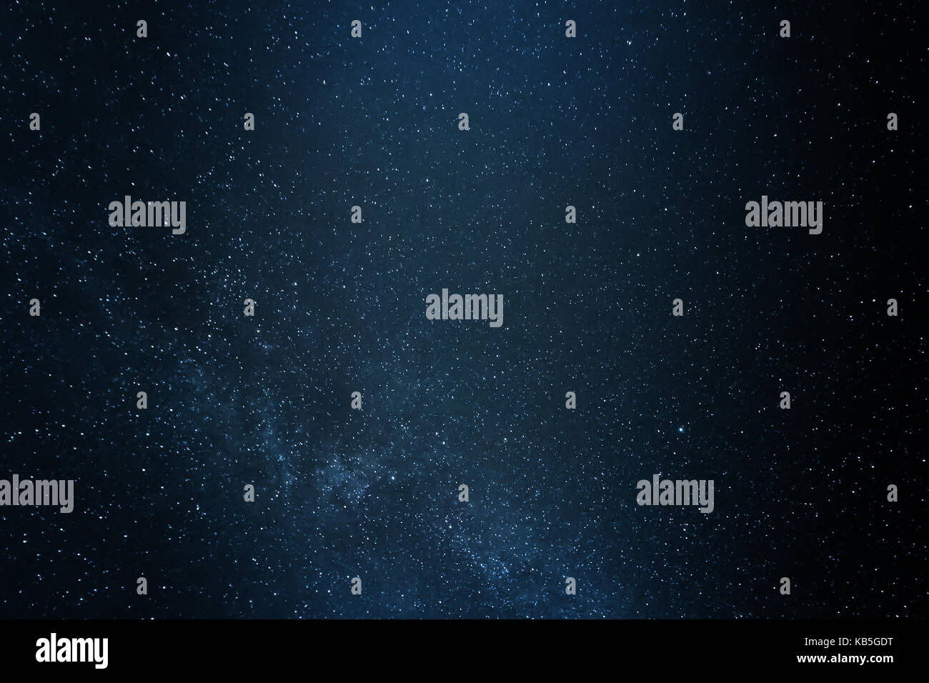 Galaxie Sterne am Nachthimmel Stockfoto