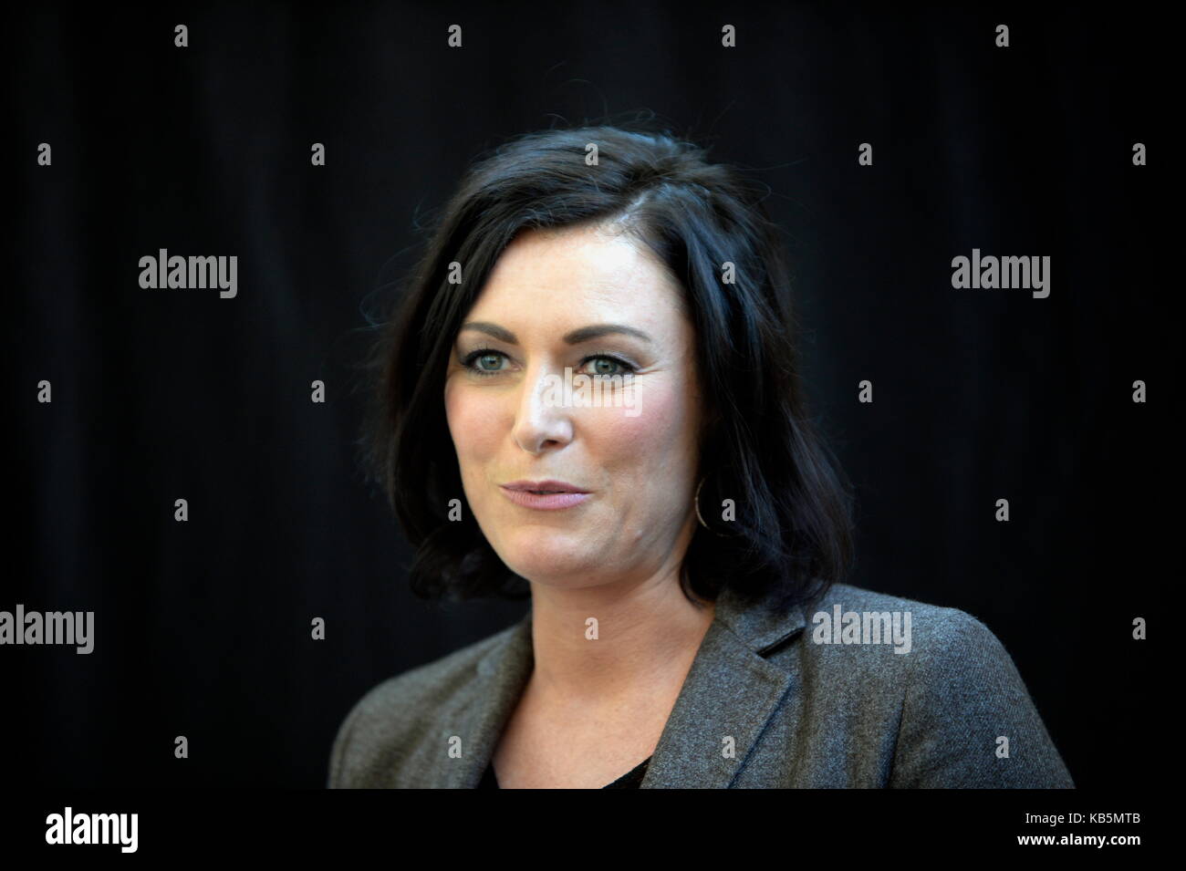 Wien, Österreich. 28. September 2017. Pressekonferenz mit Generalsekretärin Elisabeth Köstinger. „Präsentation der neuen Posterwelle“. Kredit: Franz Perc/Alamy Live News Stockfoto