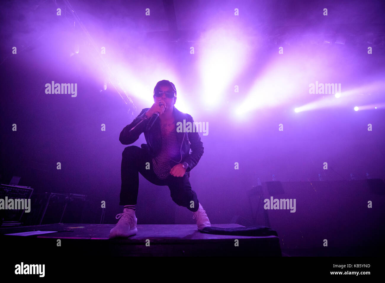 Polen. 28. September, 2017. Little Big führt live auf Progresja Musik Zone Credit: Stanislaw Wadas/Alamy leben Nachrichten Stockfoto