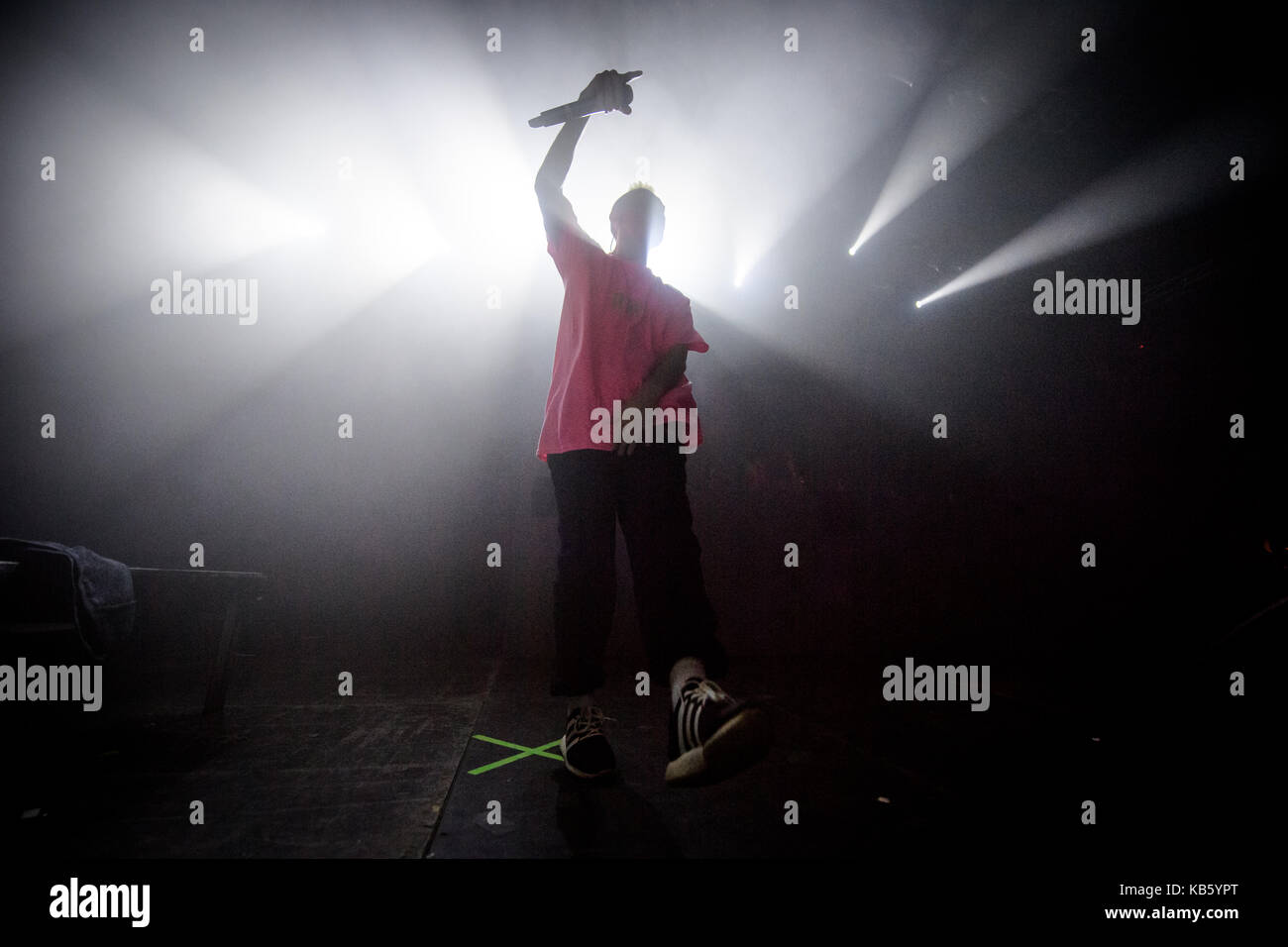 Polen. 28. September, 2017. Little Big führt live auf Progresja Musik Zone Credit: Stanislaw Wadas/Alamy leben Nachrichten Stockfoto