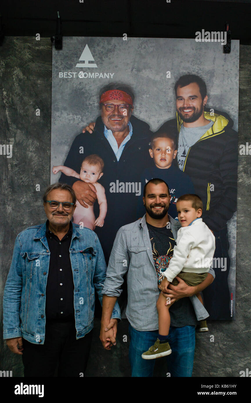 Mailand, Italien. 28. September 2017. Präsentation der neuen besten