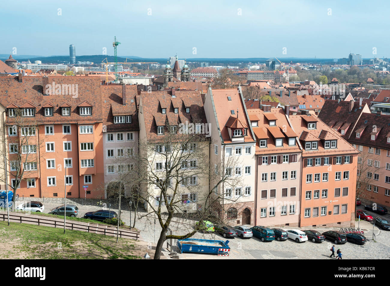 Nürnberg, Mittelfranken, Bayern, Deutschland, Europa Stockfoto