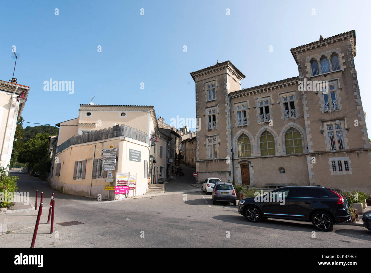 Das Rathaus in Marsanne Drome Frankreich Stockfoto