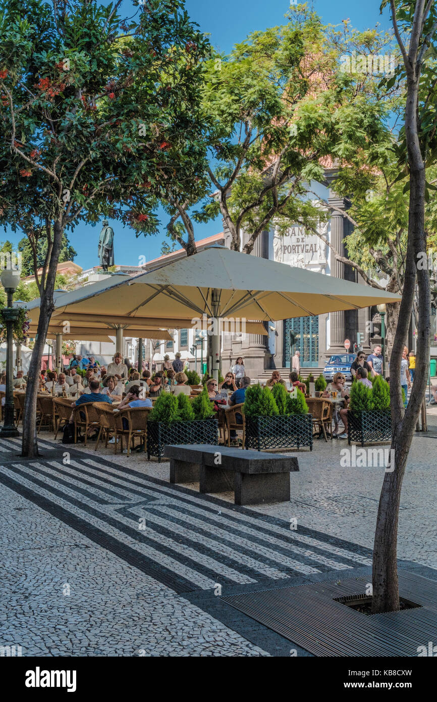 Golden Gate, Restaurant, Funchal Stockfoto