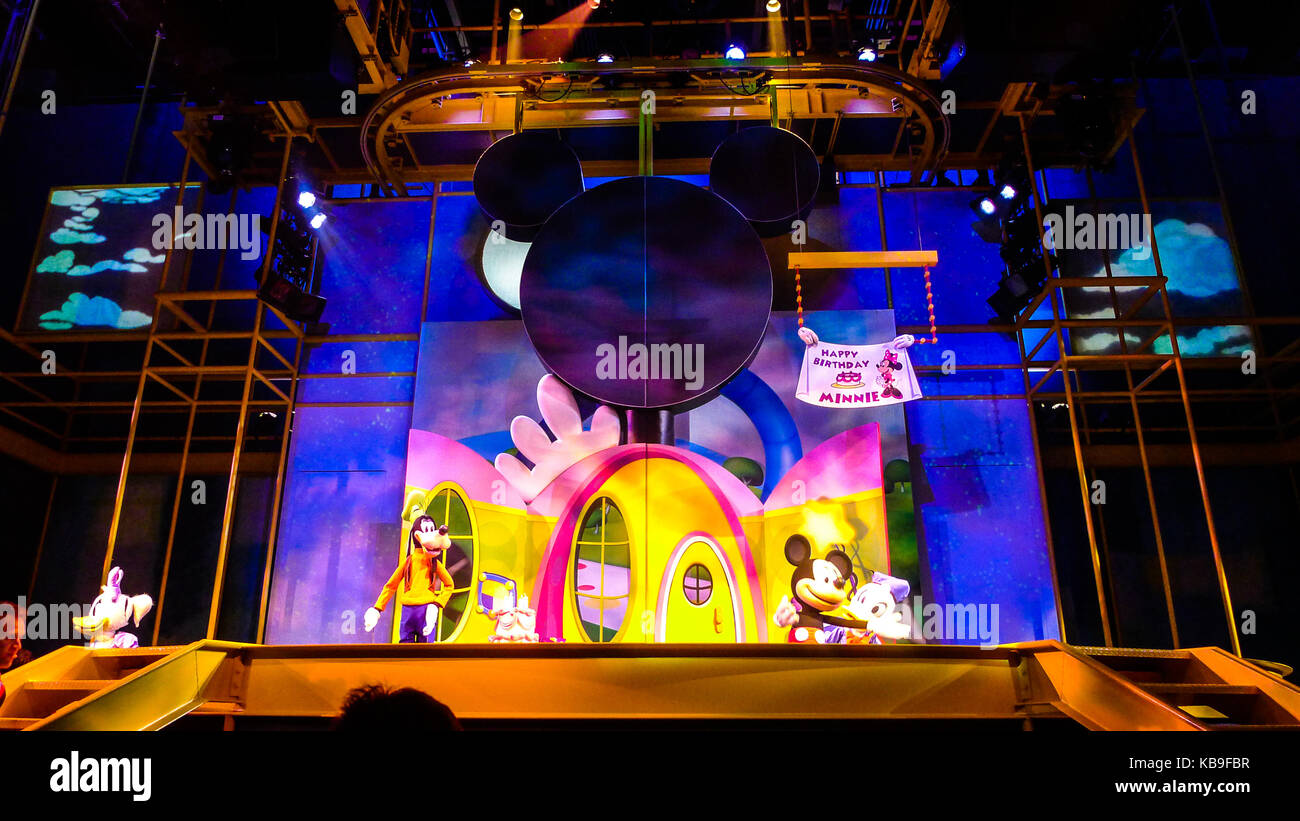 Disney Junior Mickey Mouse Clubhouse in Disney World, Orlando, Florida Konzept Stockfoto
