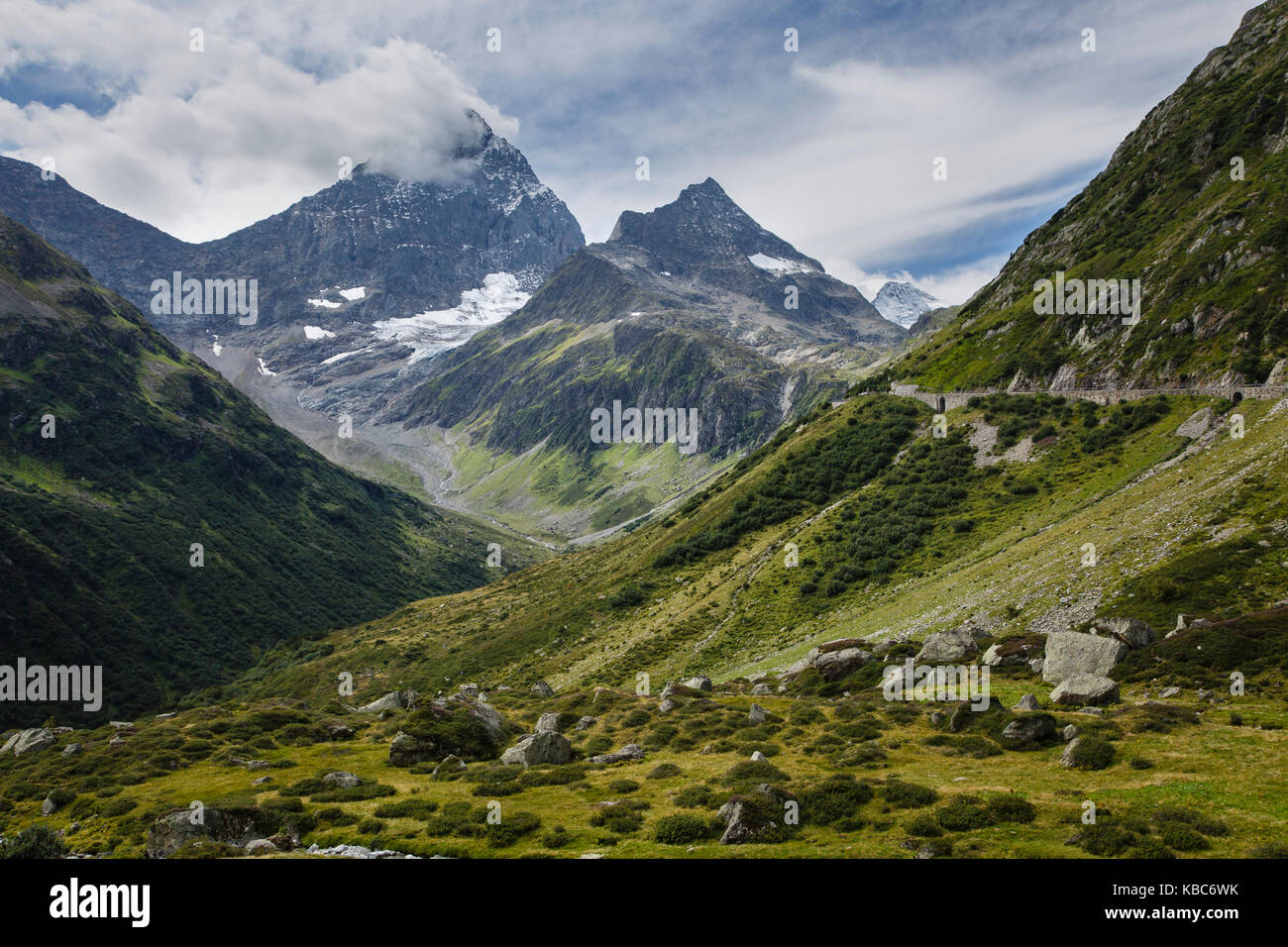 Sustenpass, Schweiz Stockfoto