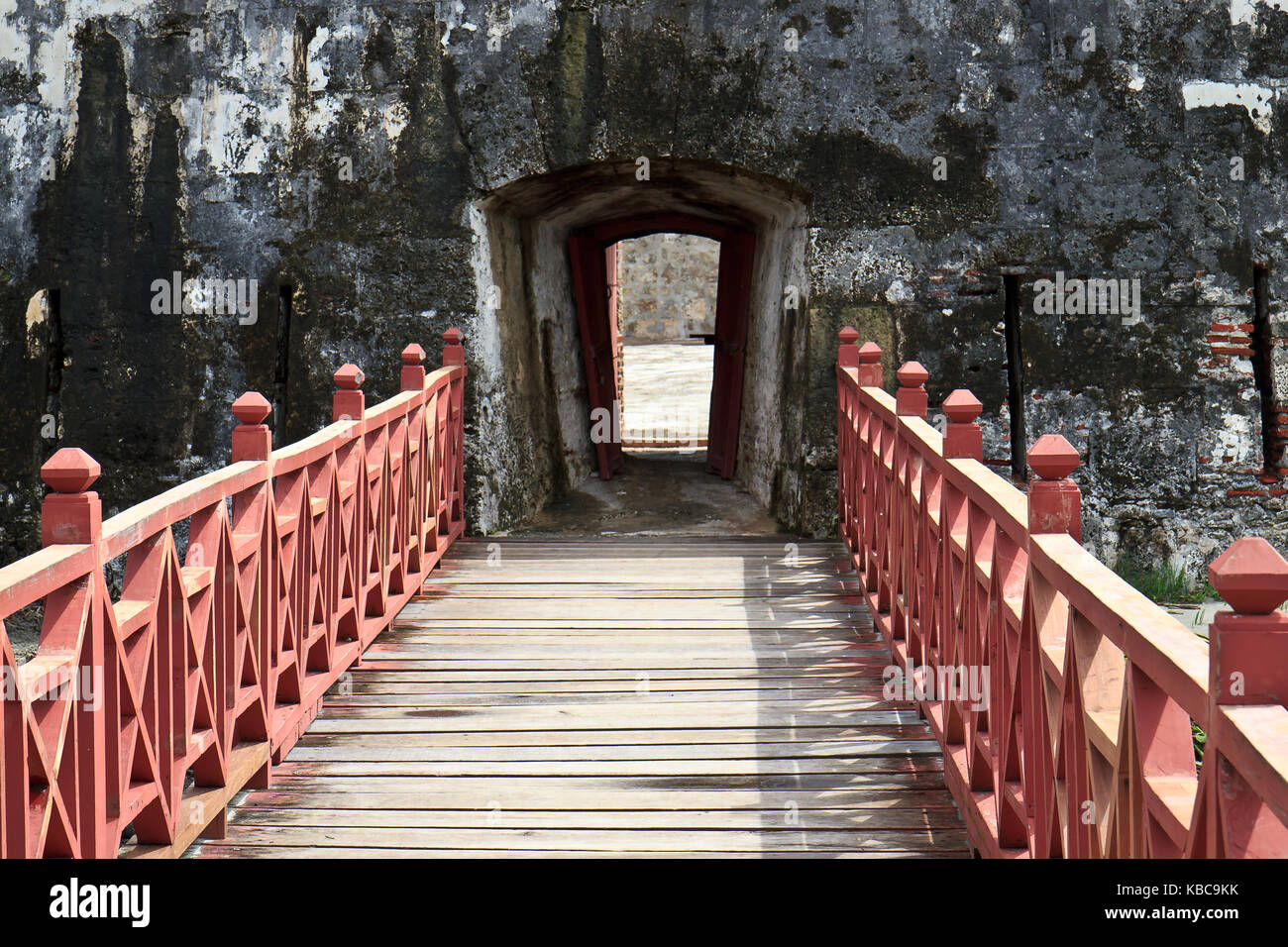 Fort San Fernando de Bocahica, Kolumbien Stockfoto