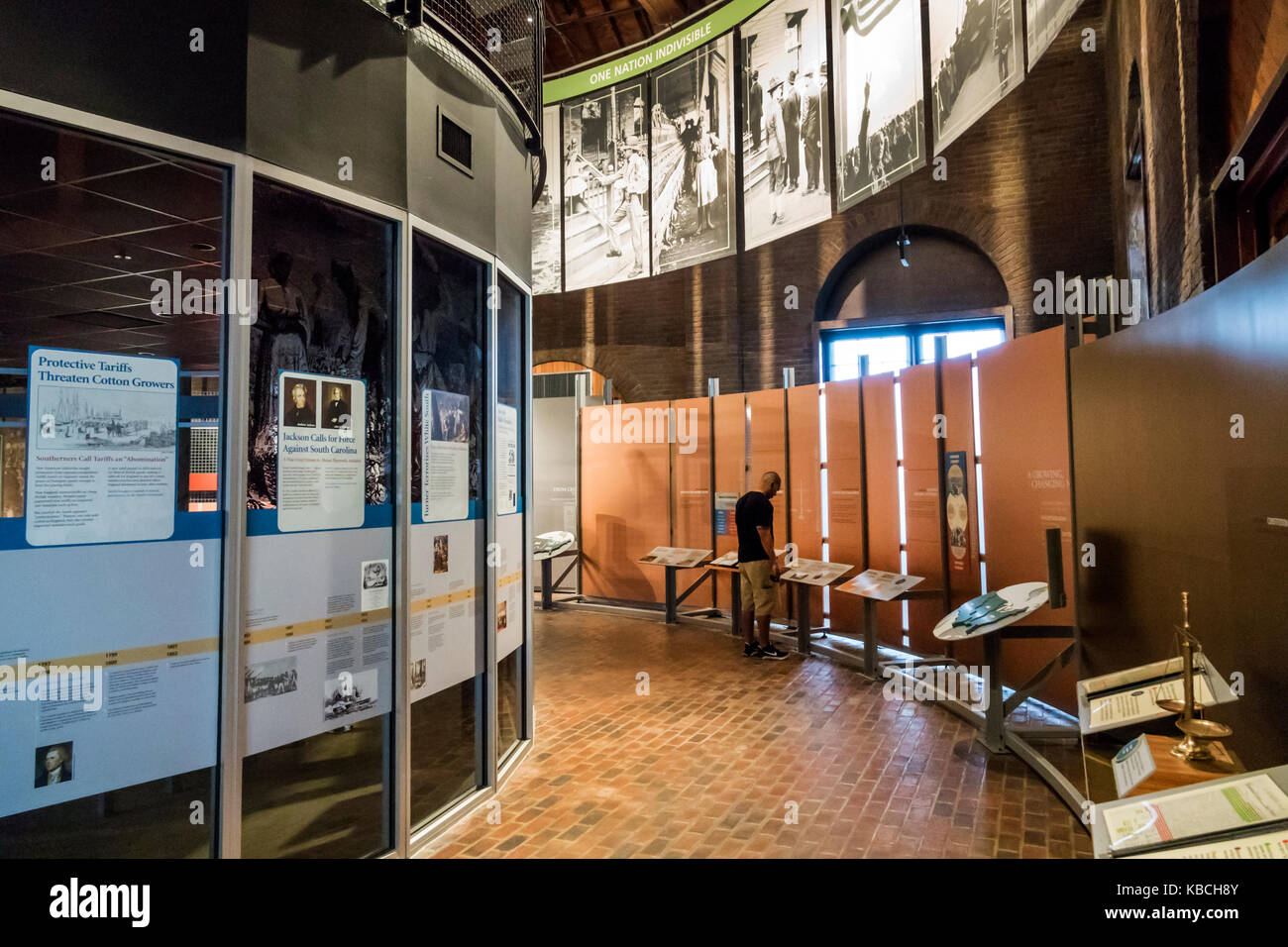Richmond Virginia, American Civil war Center, historisches Tredegar, Museum, Ausstellungssammlung VA170521133 Stockfoto