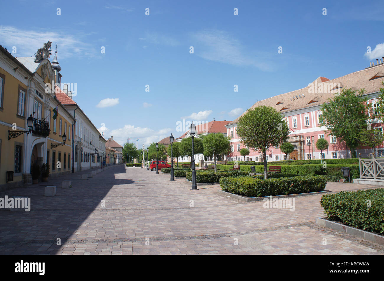 Hauptplatz in Vac, Ungarn Stockfoto