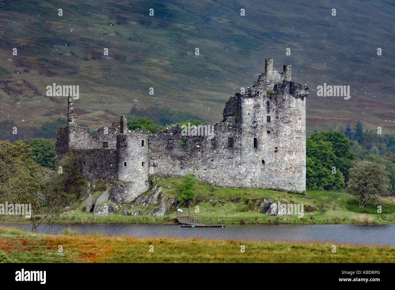 Kilchurn Castle, Loch Awe, Highlands, Schottland, Vereinigtes Königreich Stockfoto