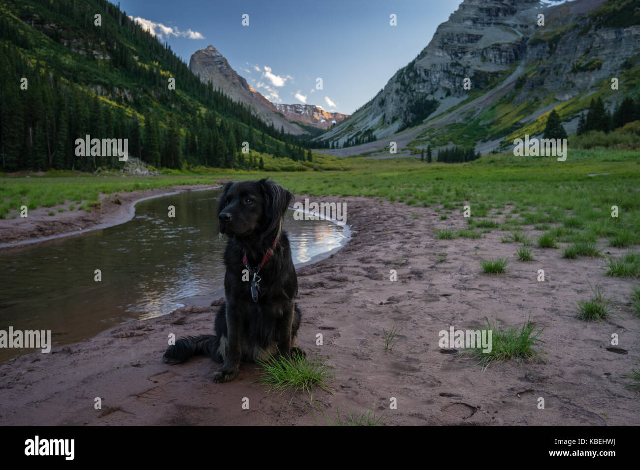 Wildnis maroon/Snowmass, Aspen, Colorado. Stockfoto