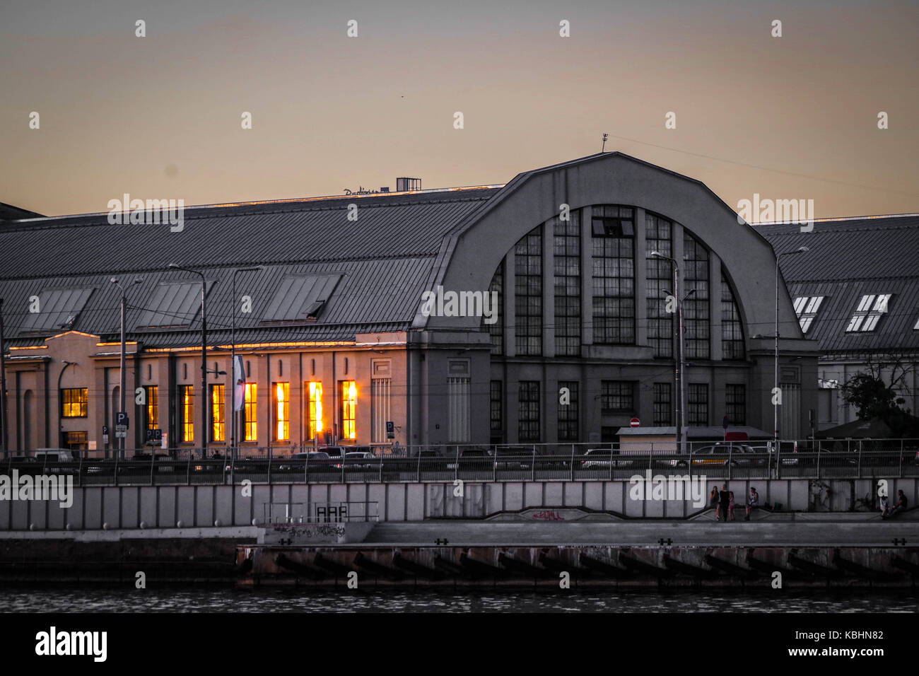 Riga in Lettland Stockfoto