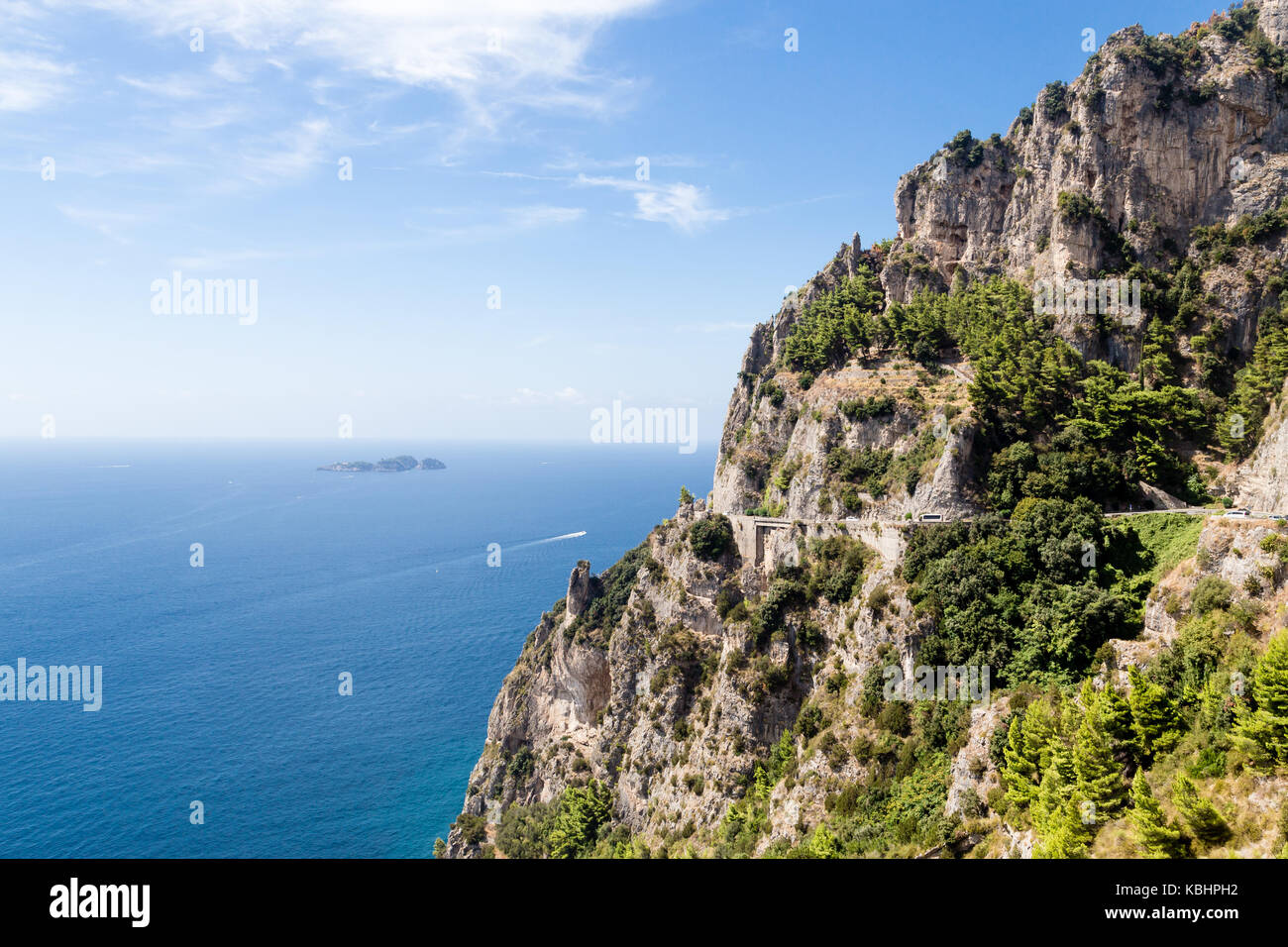 Costa Amalfitana, Italien. Europa. Stockfoto