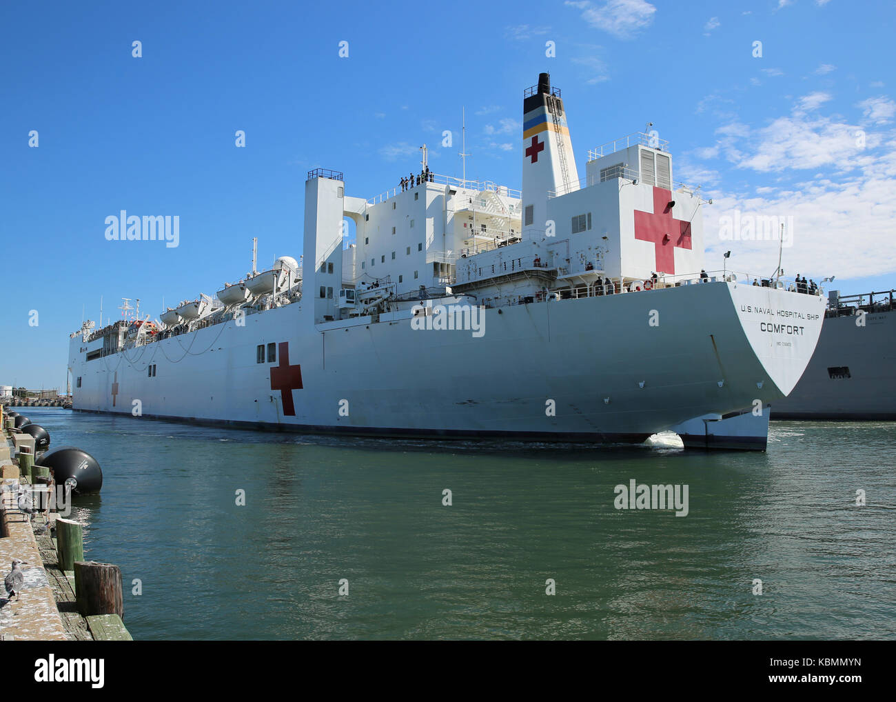 Lazarett Schiff Stockfoto