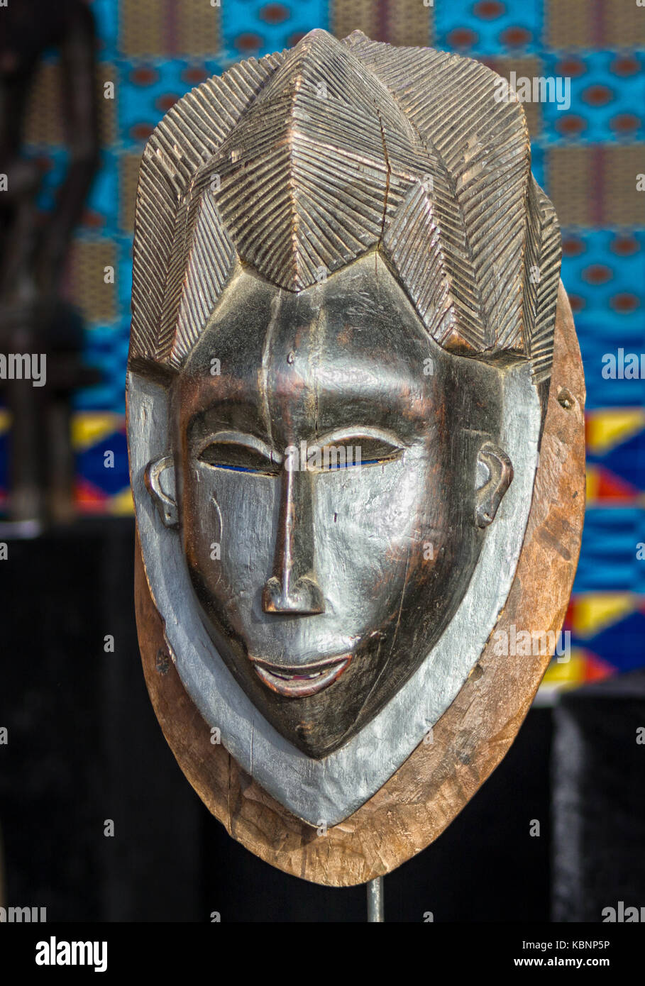 Traditioneller afrikanischer Maske Stockfoto