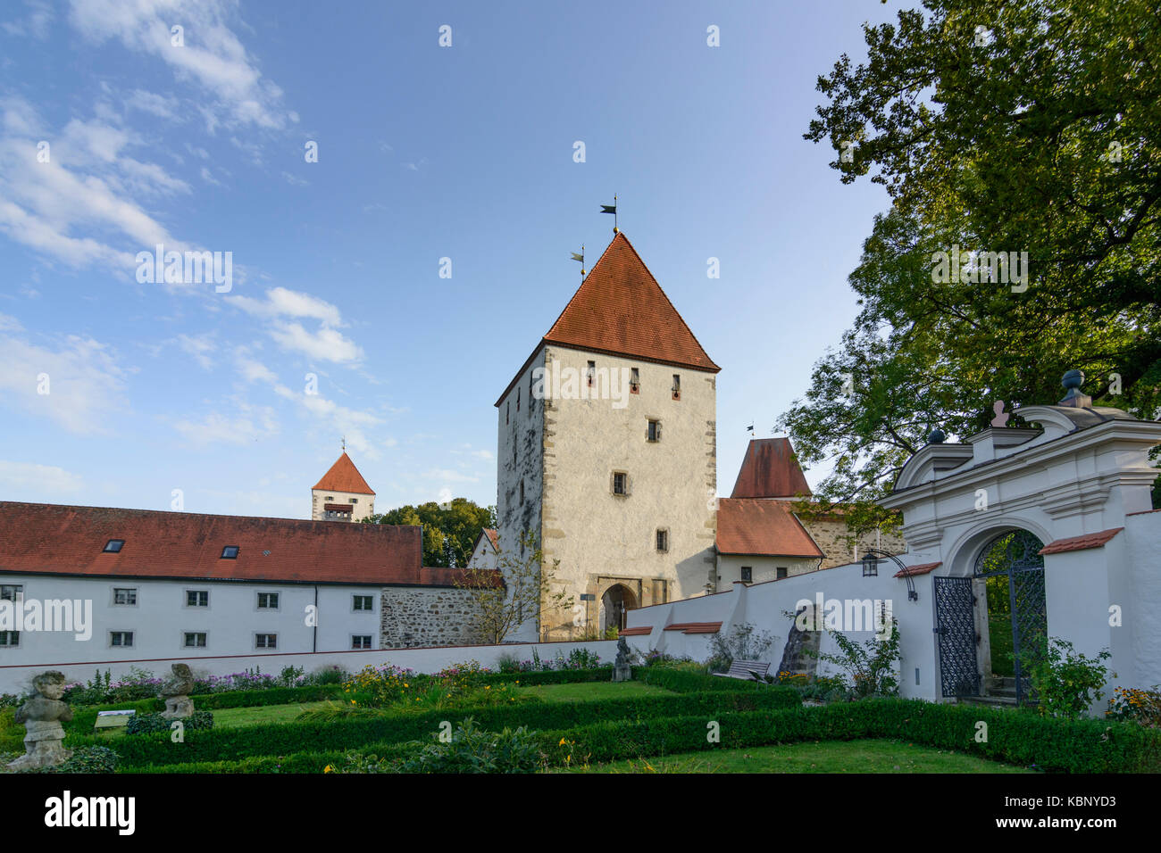 Schloss Neuburg am Inn, Neuburg am Inn, Niederbayern, Oberbayern, Bayern, Bayern, Deutschland Stockfoto