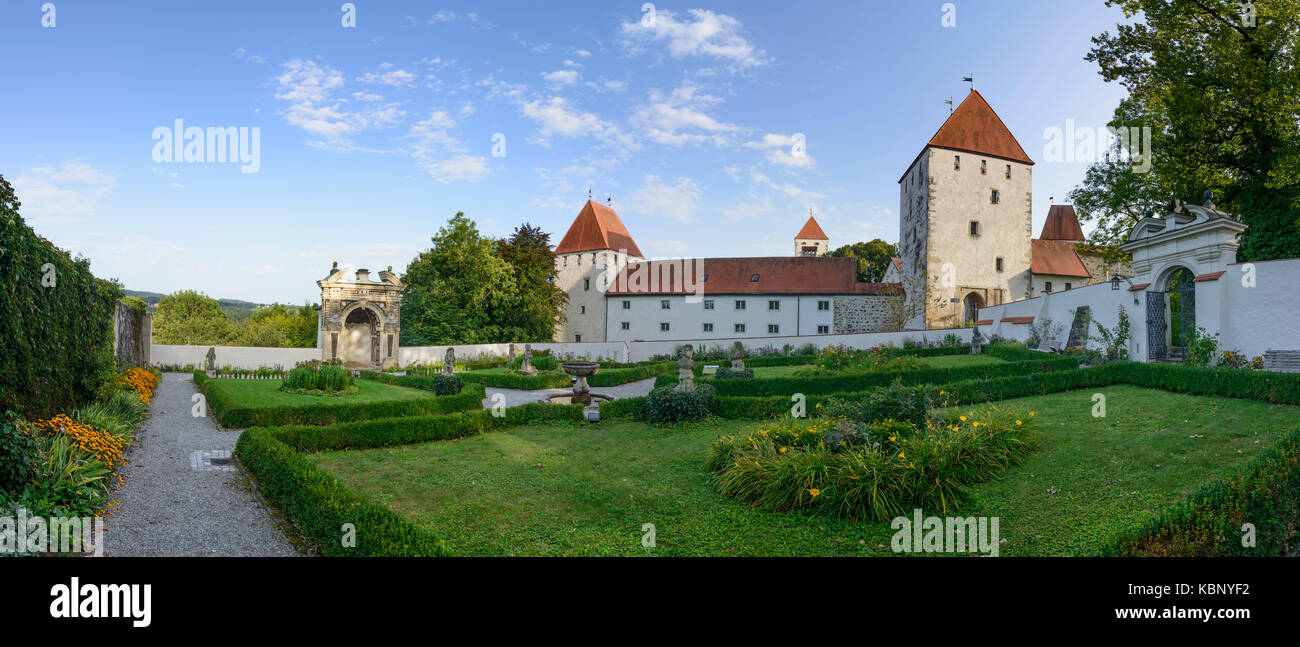 Schloss Neuburg am Inn, Neuburg am Inn, Niederbayern, Oberbayern, Bayern, Bayern, Deutschland Stockfoto