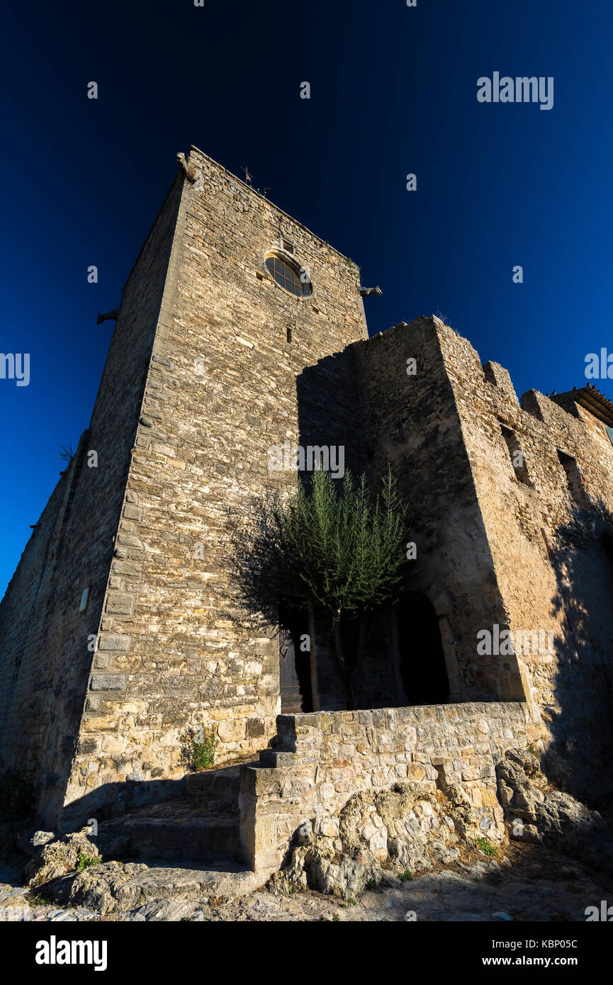 Fort Gibron village de Correns Var Provence Verte Frankreich (83) Stockfoto