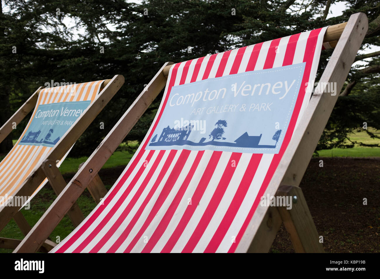 Compton Verney Art Gallery, Warwickshire, Großbritannien Stockfoto