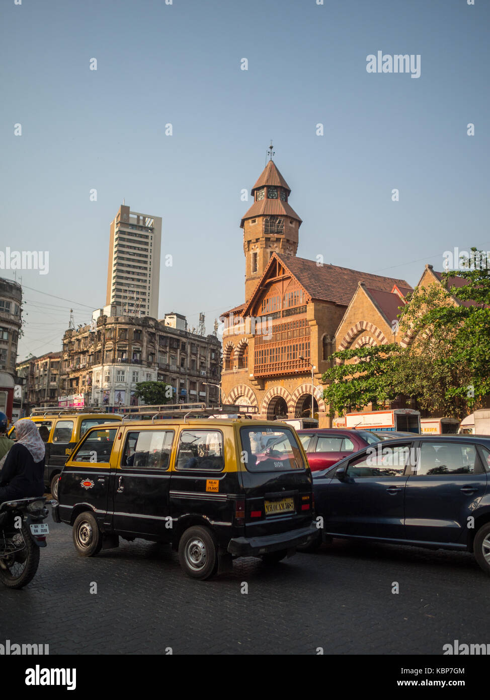 Crawford Market Stau, Mumbai Stockfoto