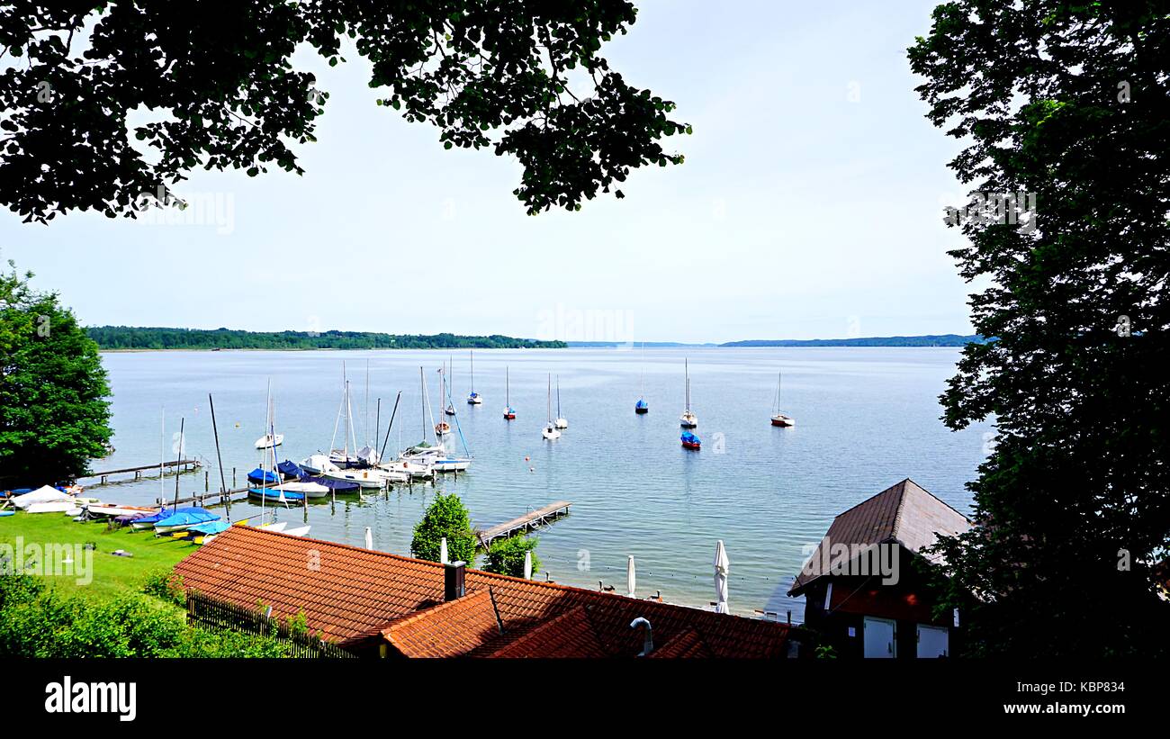 Seeshaupt, Deutschland Stockfoto