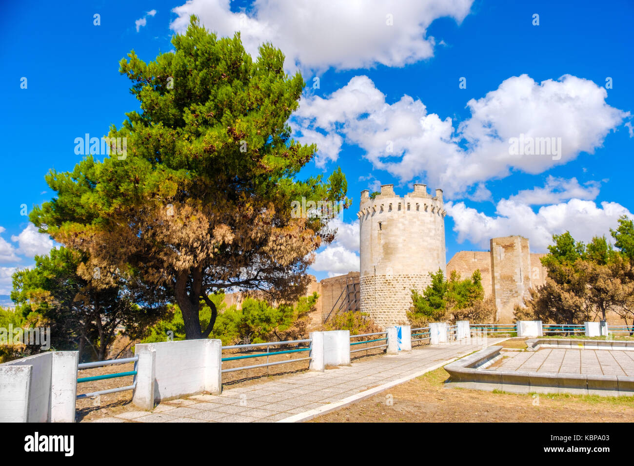 Lucera - Provinz Foggia - Apulien Region - Gargano - Süditalien Stockfoto