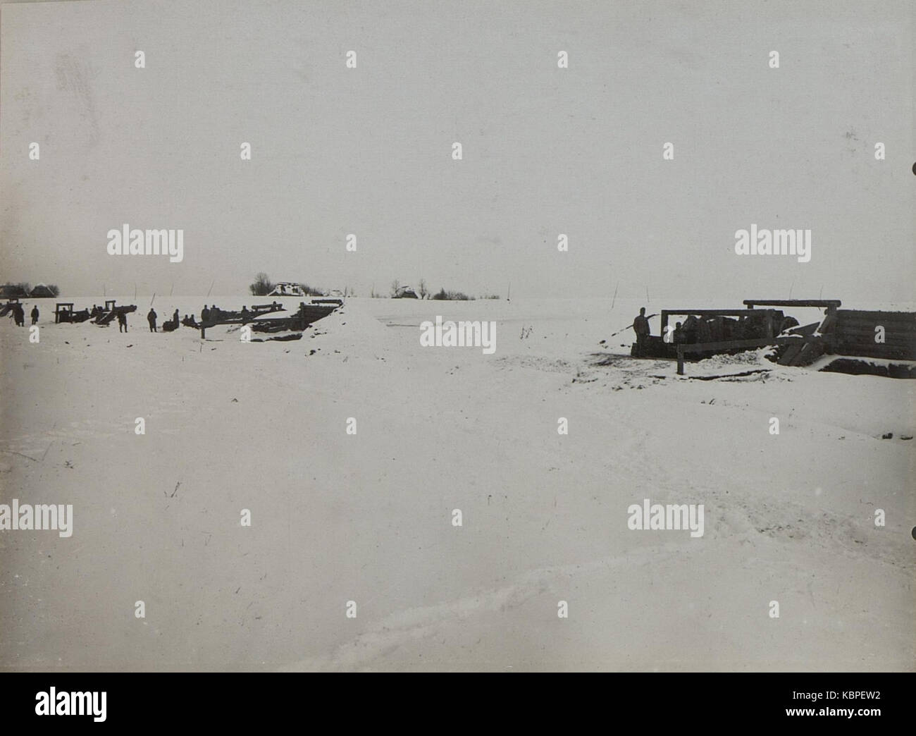 9 cm Feldkanonen Regiment 30 2 in Kotolistrika. (BildID) 15448717 Stockfoto