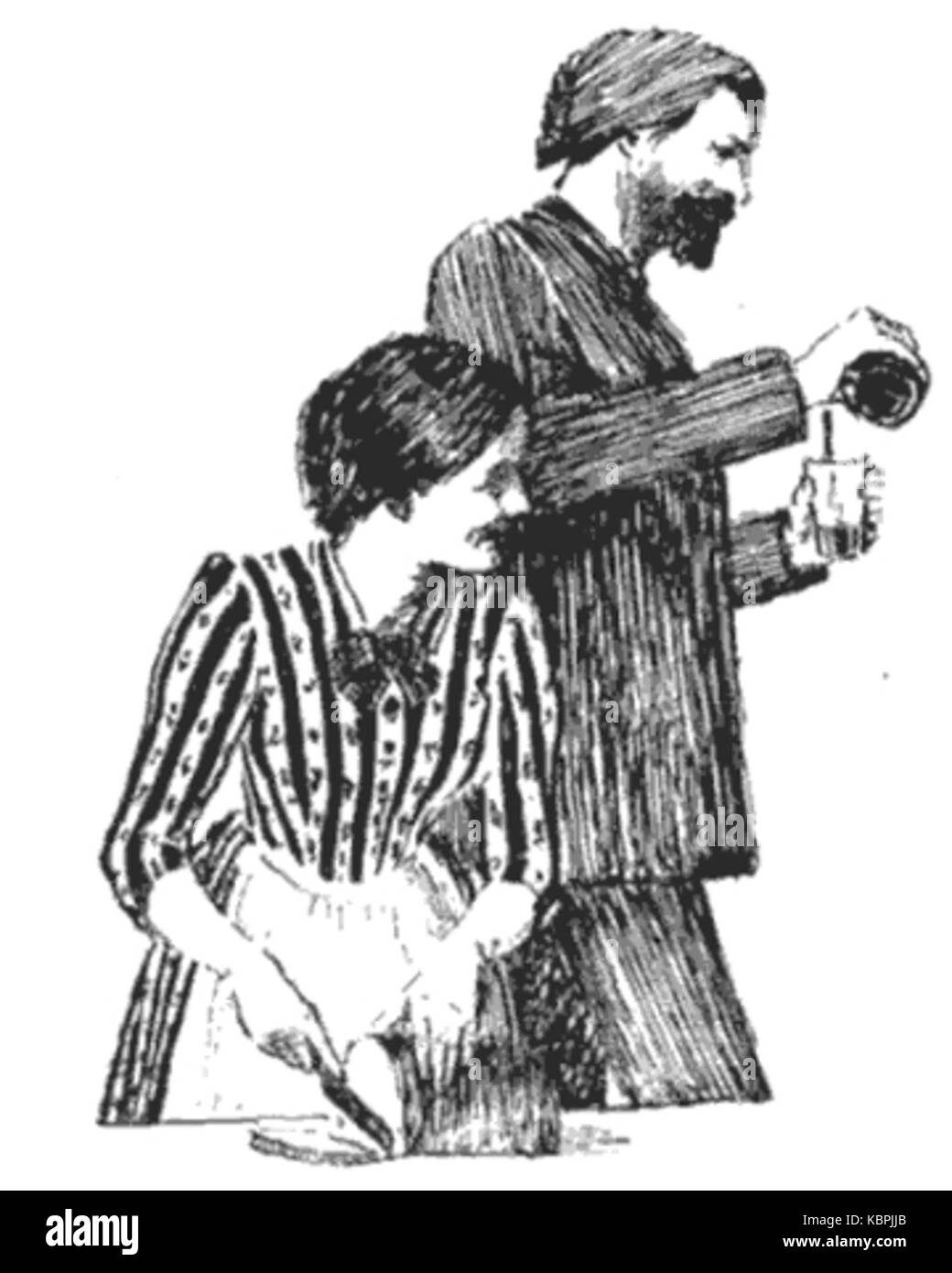 Eine Prinzessin von Thule Seite 118 Stockfoto