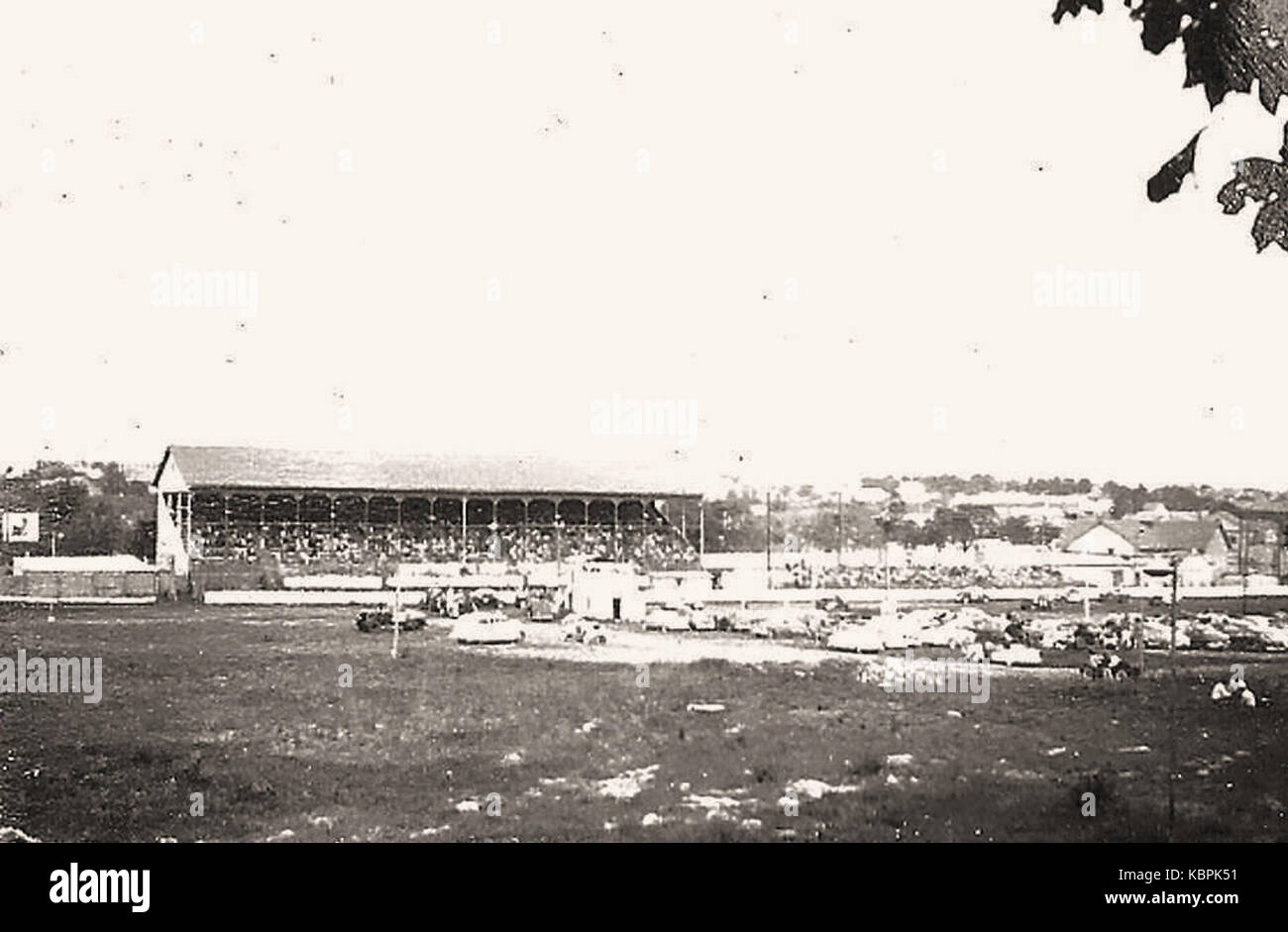 1902 Altes Messegelände Tribüne Allentown PA Stockfoto