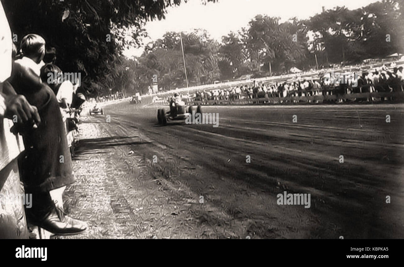 1913 Messegelände Automobile Racing Allentown PA Stockfoto