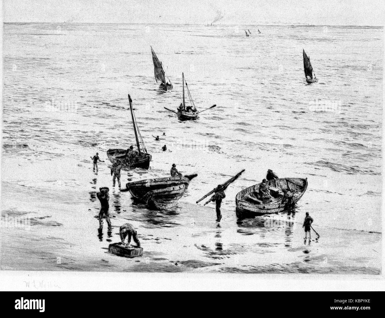 Sheringham Crabbers RMG-PW0723 Stockfoto