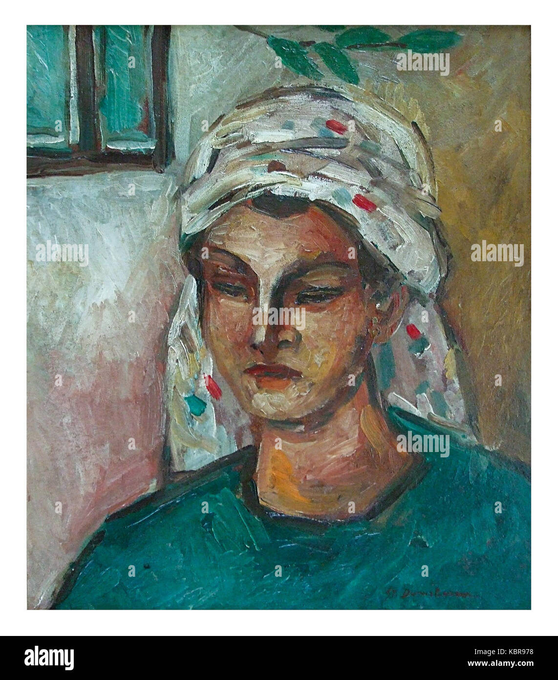 Stefan Dimitrescu Fata Din Balcic Stockfoto