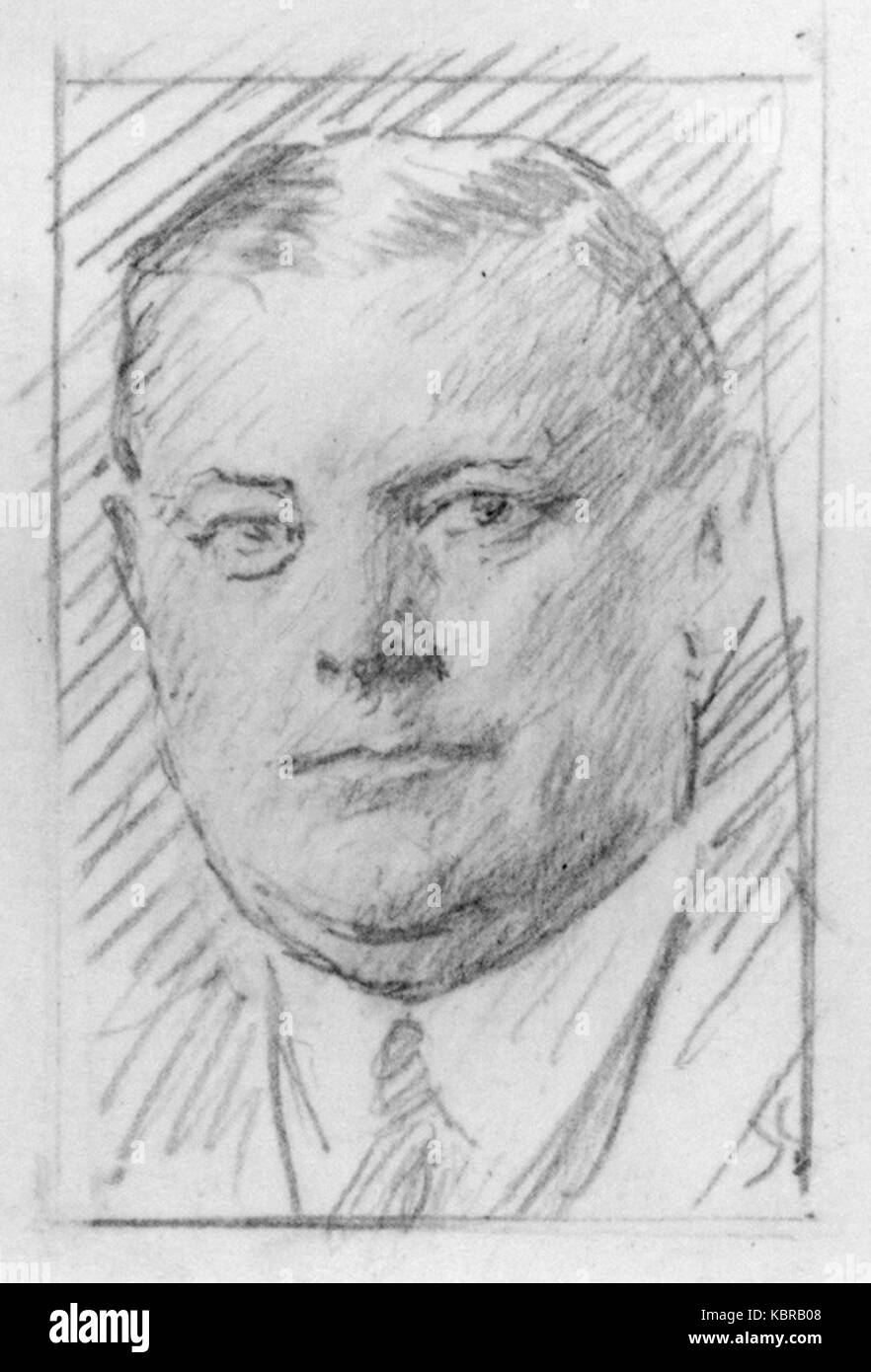 Unbekannter Mann von Reginald Grenville Eves Stockfoto