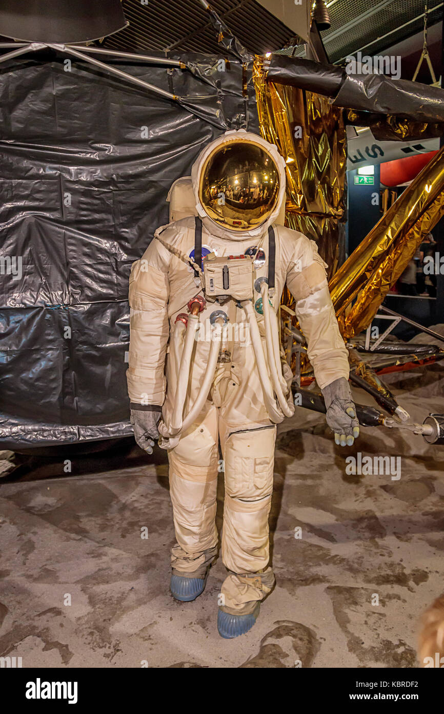 Buzz Aldrin's Apollo 11 Raumanzug Stockfoto