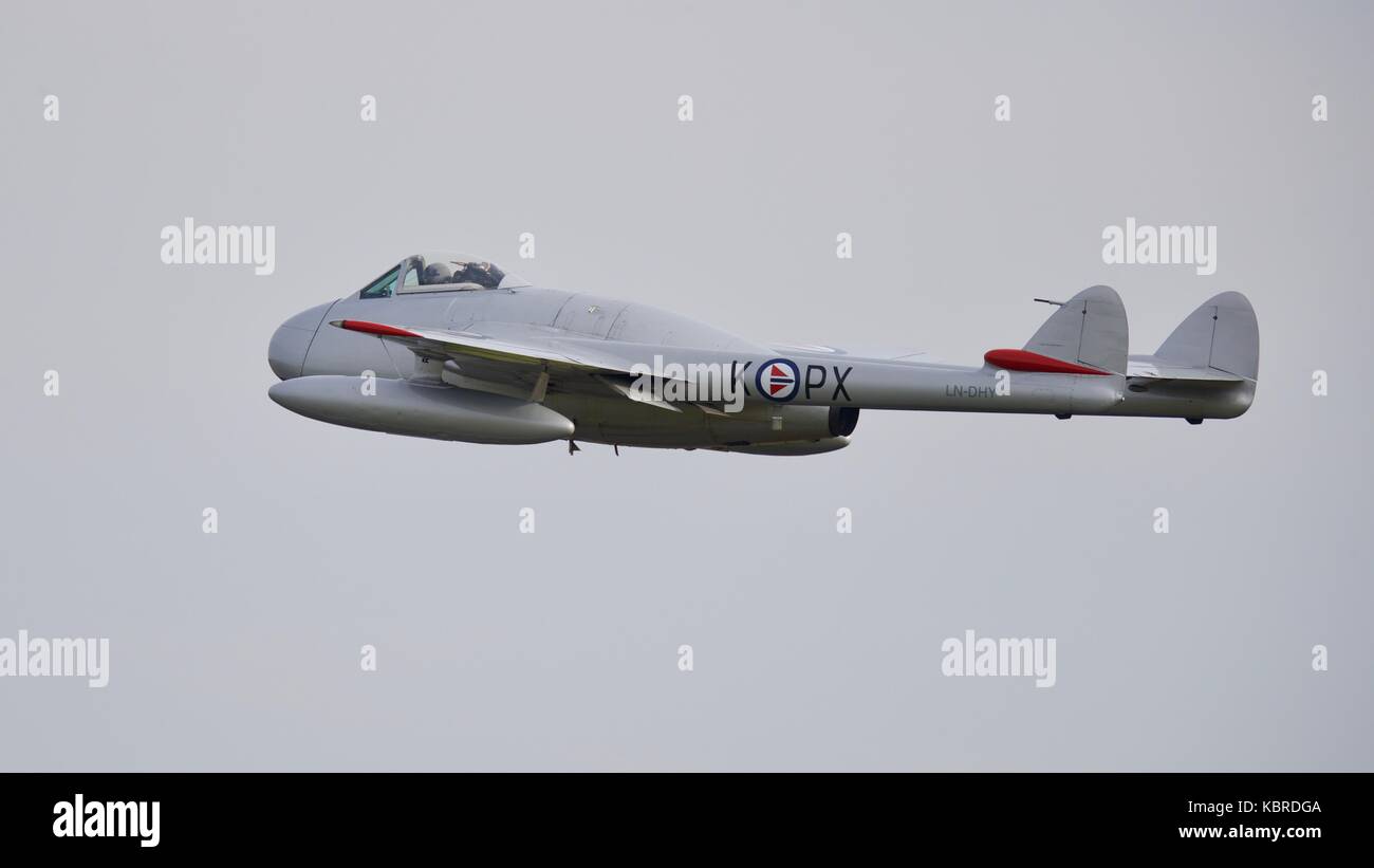 De Havilland Vampire FB.52 Stockfoto