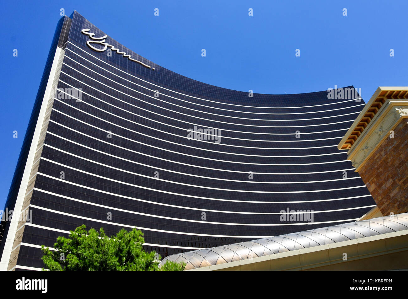 Las Vegas, Nevada - 22. Juni 2008: wynn las vegas Luxury Resort und Casino auf dem Las Vegas Strip in Paradise, Nevada. Das ist das Flaggschiff pr Stockfoto