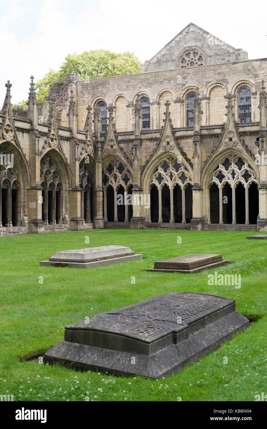Canterbury Kathedrale, Kent Stockfoto