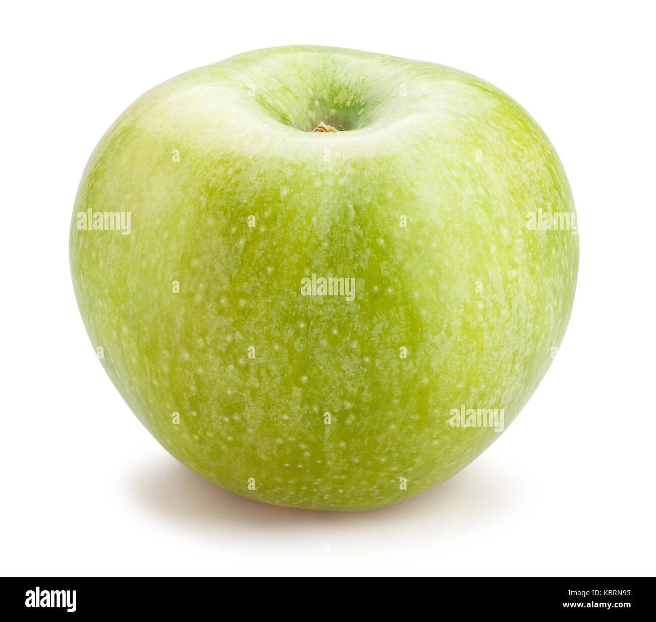 Green Apple Pfad isoliert Stockfoto