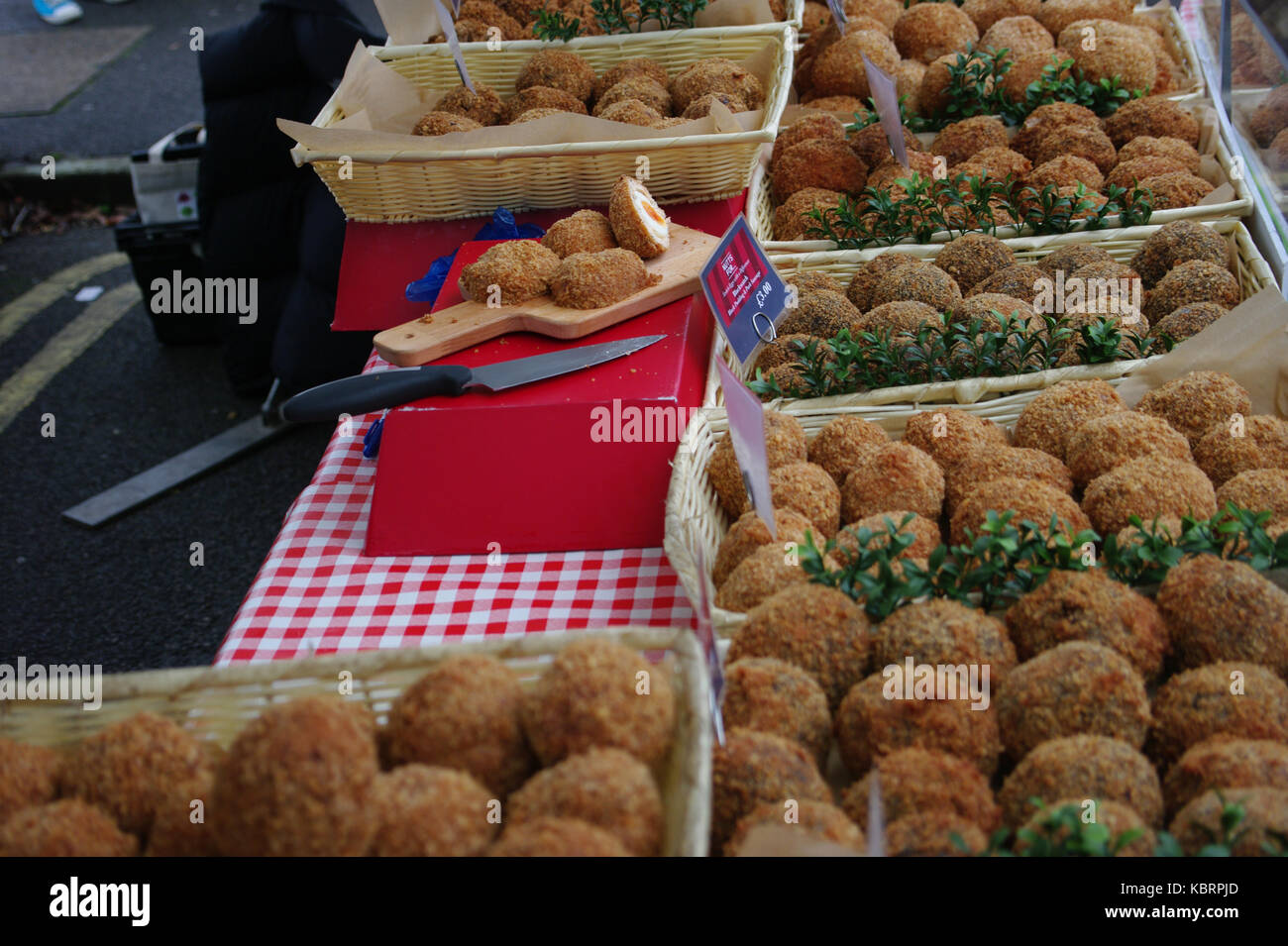 Artisan Essen, Markt am Sonntag, Frome Stockfoto