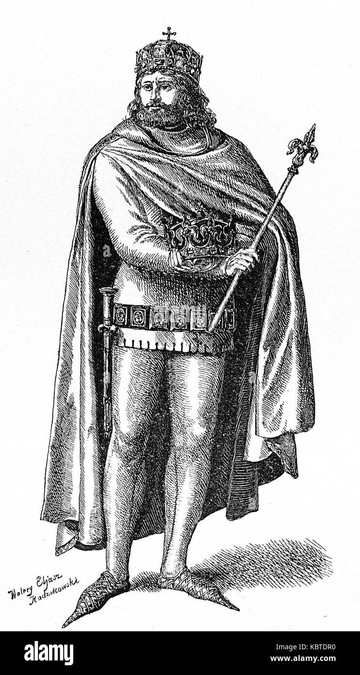 Walery Eljasz-Radzikowski war ein polnischer Maler, der für seine Darstellungen polnischer Landschaften und historischer Themen bekannt war. Seine Werke erfassen die Schönheit und das kulturelle Erbe Polens des 19. Jahrhunderts. Stockfoto