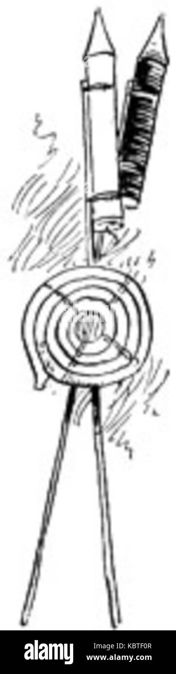 4. Juli Feuerwerk Stockfoto