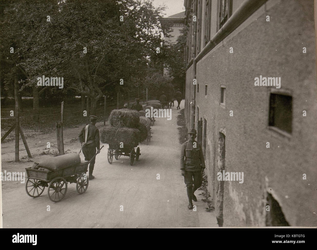 Nachschub. (27 6.1917.) (BildID) 15799195 Stockfoto