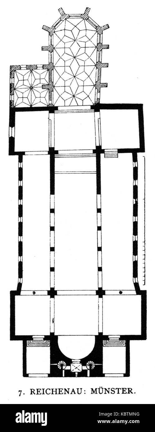 Dehio 43 Reichenau Münster Mittelzell Stockfoto