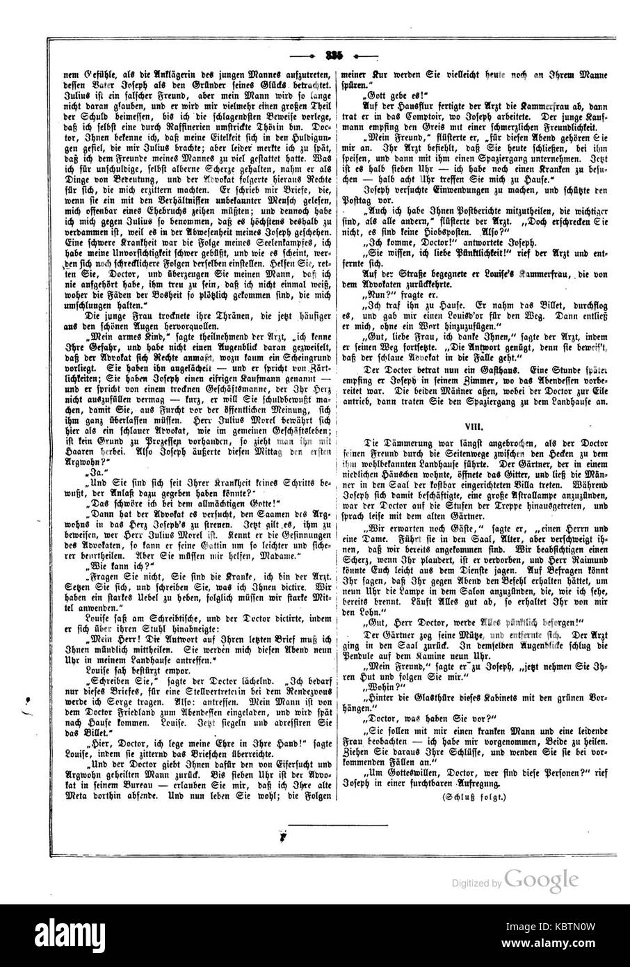 Die Gartenlaube, eine deutsche Zeitschrift aus dem Jahr 1854, bietet einen Einblick in die europäische Kultur, Literatur und Gesellschaft des 19. Jahrhunderts und ist eine wichtige historische Publikation dieser Zeit. Stockfoto