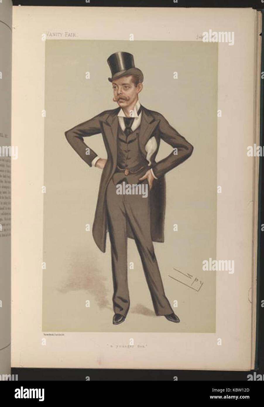 Randolph Henry Spencer Churchill, Vanity Fair, 1880-07-10 Stockfoto